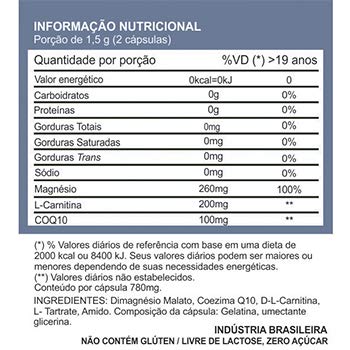 MLQ10 - GAIA SEVEN: Trio cardio 800mg 60 cápsulas - KIT com 6