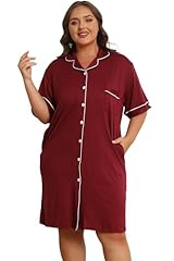 Short Sleeve/Wine Red