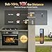 Typhur Sync Gold Wireless Meat Thermometer, Enhanced 10X Sub-1G Signal and Stability, WiFi Unlimited Range, 6 Sensors, Bluetooth Meat Thermometer for BBQ, Oven, Smoker, Grill, Air Fryer, Gen2