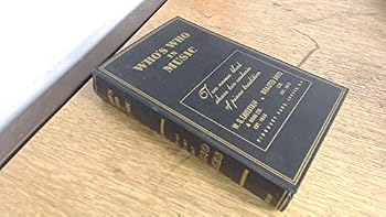 Hardcover Who's who in music Book