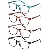 GAFAS ANTI LUZ AZUL: La luz azul puede provocar fatiga ocular, visión borrosa o dolores de cabeza en nuestra vida diaria. Estas gafas lectura de EFE pueden bloquear más del 30% de la luz azul dañina, reducir la presión ocular y prevenir la fatiga ocular. Es tu elección perfecta para disfrutar de tu vida digital.