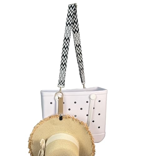 Image of Crossbody Strap For Bogg Bag Accessories With Hat Clip Handle Wrap Rubber Beach Tote Bag
