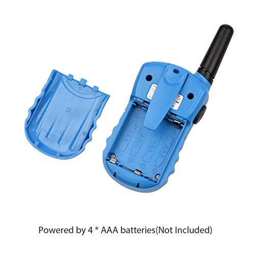 Henniu Walkie Talkie for Kids Handheld 2 Way Radio Toys Max. Walky Talky infantil de 3 km de alcance