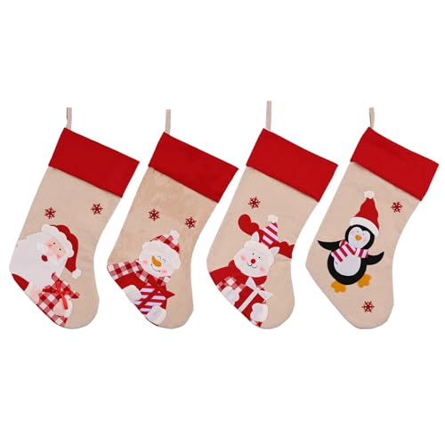 Chaussettes de Noël suspendues pour une veillée magique en famille