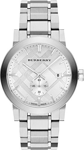 Burberry The City BU9900 Silver Date Dial 42mm Watch