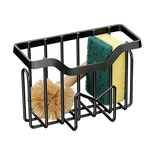 Soporte de Esponja para vajilla genérico - Rejilla de de Secado rápido - Soporte de Esponja de Cocina con | para casa Apartamentos Alquiler Cepillo paños de Limpieza