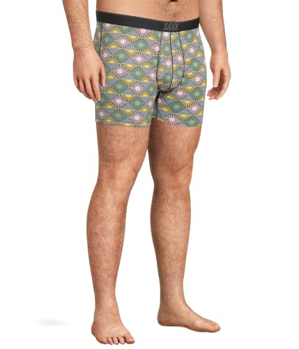 SAXX Underwear Co. Men's Quest Quick Dry Mesh Boxer Brief Fly2