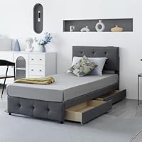 Amazon｜TORGSIYO ベッドフレーム ベッド ファブリックベッド すのこ