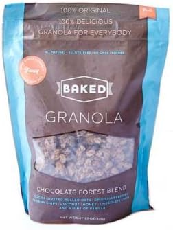 Baked Granola Chocolate Forest Blend, 12-Ounce Pouches (Pack of 3)