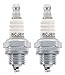 Homelite Ryobi RY08510 UT-20760 (2 Pack) 852 - RCJ6Y Spark Plug # 870174001-2PK