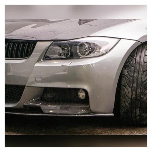 Becquet de pare-chocs avant BMW E90 E91 M-Tech 2005-2008 noir brillant - 6