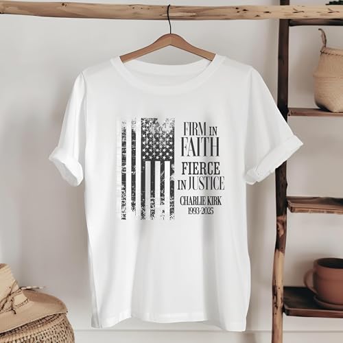 Comfort Colors Charlie Kirk Memorial Shirt – American Patriot Tee – Faith-Based Conservative Activist Political Tribute T-Shirt Multi2