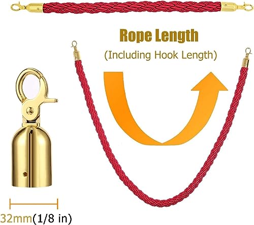 Generico Reti di carico, Rete di Sicurezza per carichi Pesanti, Corda di Iuta, Protezione Bambini, Corda per Bambini, Corda di Supporto da 300 cm con Ganci, Corda BER Regolabile da 100 a 500 cm per c