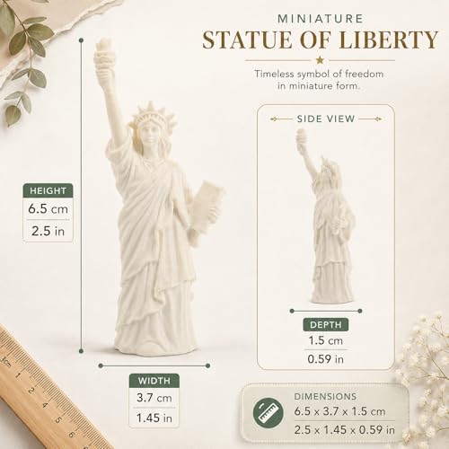 Miniatura Estatua de la Libertad Resina para Manualidades miniatura 2