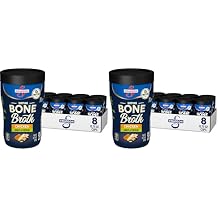 Swanson Sipping Chicken Bone Broth With Ginger and Turmeric, 10.75 oz Microwavable Cup 16 Pack