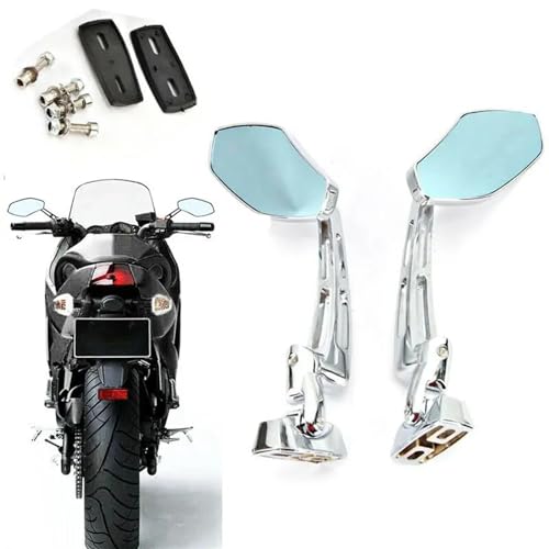Rétroviseurs moto argentés YZF 600 R1 R6 accessoires de rechange