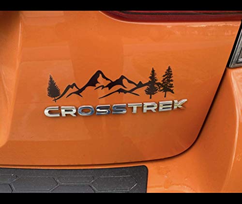 Mountain Decal Vinyl Car Truck Tree Sticker Trunk Badge Emblem Graphic