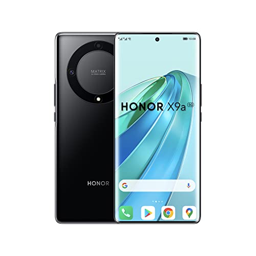 HONOR X9a Smartphone Black 5G, 8GB+256GB, 6,67” Curved AMOLED 120Hz Display, 64MP Triple Rear Camera with 5100 mAh Battery, Dual SIM, Android 12 -UAE Version