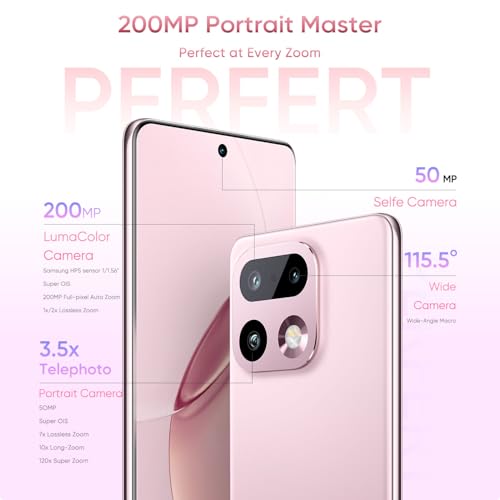 Image of realme 16 Pro+ 5G Smartphone 12+256GB, 144Hz AMOLED Display, 7000mAh Battery, 80W SuperVOOC, 200MP Periscope Primary Camera 50MP Front Camera, Snapdragon 7 Gen 4, IP69, Pink