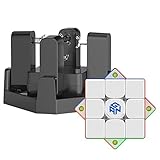 GAN Robot, Cube Solving Machine Automatic Puzzle Scrambler & Solver with GAN 356 i Carry Stickerless...