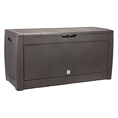 Outdoor Garden Box with Wheels by Prosperplast Cover