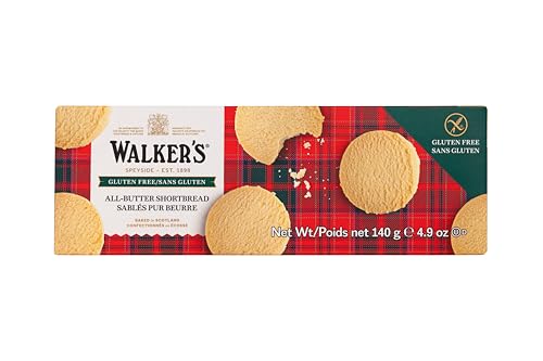 OfficeSnax OFX01020 Walkers Gluten-Free Shortbread Rounds, Brown