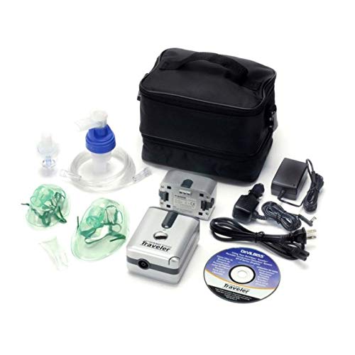 Battery Operated Piston Compressor with AC and DC Adapters (INCLUDES BATTERY)