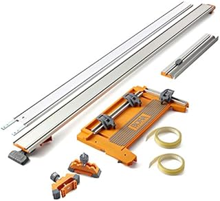 Bora NGX 6-Piece Premier Set, Straight Cutting Saw Guide Accessories for Circular Saw, 544600K