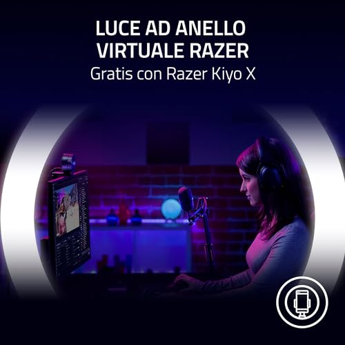 Kiyo X - Webcam Usb Per lo Streaming in Full Hd 1080p 30 Fps O 720p 60 Fps (Autofocus, Plug + Play, Impostazioni Completamente Personalizzabili, Montaggio Flessibile) Nero - Webcam - Immagine 4