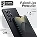 JETech Slim Case for Samsung Galaxy S25 Ultra 5G with Camera Lens Full Protection, Ultra-Thin Lightweight Matte Finish Minimalist Protective Phone Cover (Titanium Black)