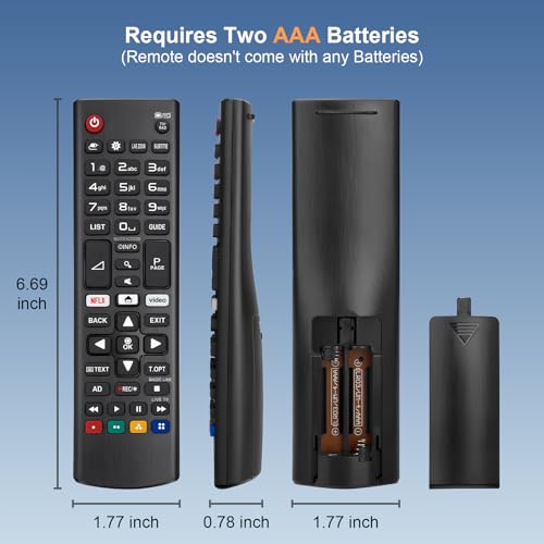 Image of EWO'S Replacement Remote Control for LG AKB75095308