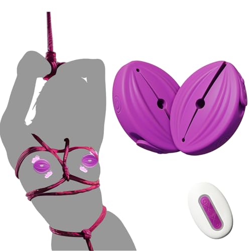 Nipple Toys Clamps & Suckers Set - Small and Thin Nipple Vibrator Sex Toys Adult Toys Vibrating Nipple Clamps Sex Electric Women Sex Toys with 10 Vibration Modes BDSM Female Couples Sex Pleasure