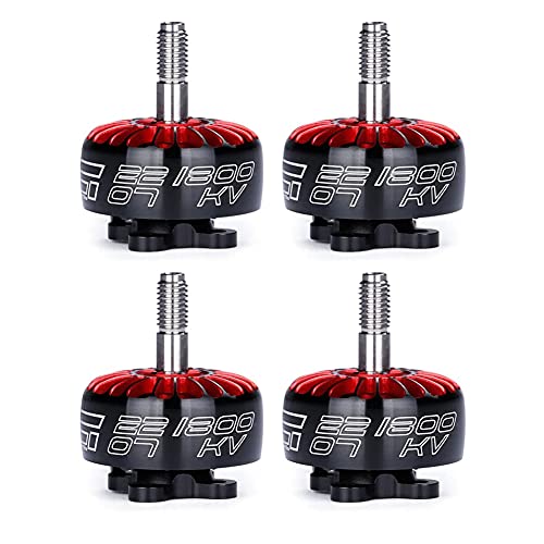 iFlight 4pcs XING Unibell 2207 1800KV Brushless Motor 4-6S for QAV FPV Racing Drone Quadcopter Motor