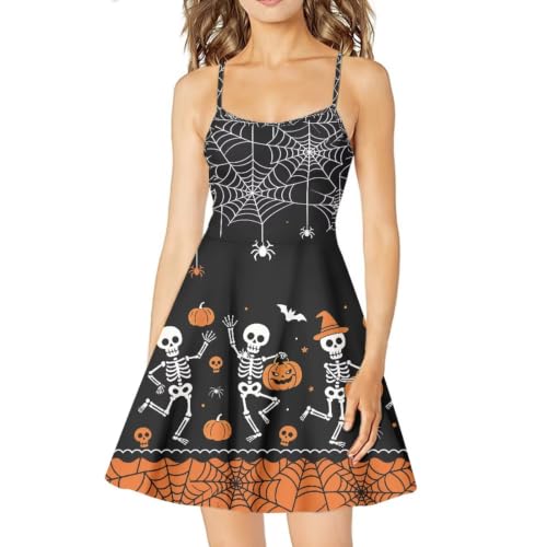 Image of Coloranimal Women's Summer Sleeveless Casual Swing Dresses with Loose Fit Beach Sundress