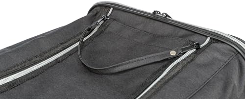 TRIXIE Transporttasche Ryan für Hunde – 26 × 27 × 47 cm – bis 6 kg – oben zu öffnen – abnehmbarer Schulterriemen & Kurzleine – Außentasche – herausnehmbare Bodenplatte - 28841