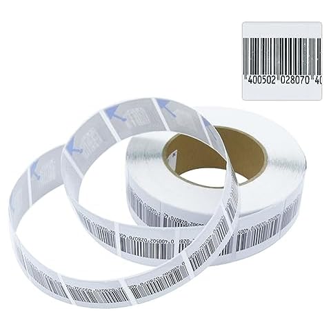 8.2mhz Security Tags Soft Labels Sticker, 1000 pcs Retail Anti-Theft Equipment Prevention EAS System Cover
