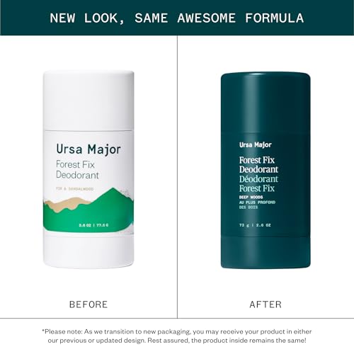 Desodorante Natural Ursa Major Forest Fix 2.6 oz miniatura 2