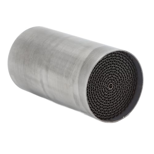 Aramox Katalizator Uniwersalny do Motocykla, Przedni Środkowy Tłumik Wydechowy, Stal Nierdzewna, Rura Łącząca, 53x100mm
