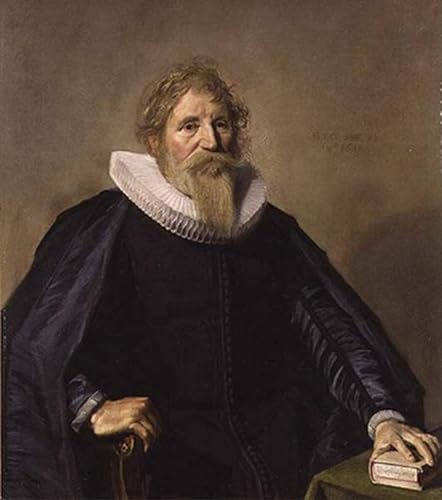 Peintures portrait d'un homme barbu Frans Hals grand format toile deco bureau