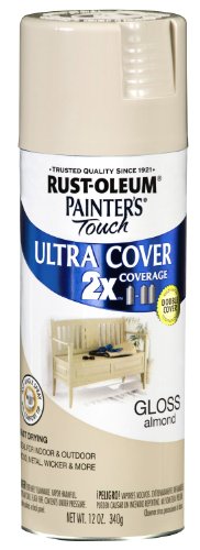 Rust-Oleum Painters Touch Ultra Cover Gloss Almond Spray Paint 12
