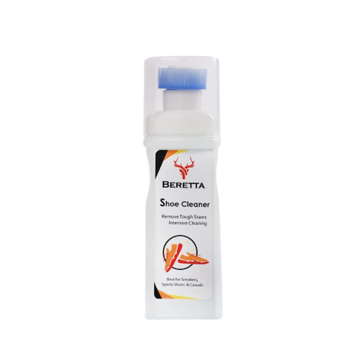 Beretta Shoe Cleaner Cleaning Best for Canvas| Knit| and Most Other Absorbent Fabrics White with an Applicator Brush (B093WV7MRY) Amazon Price History, Amazon Price Tracker