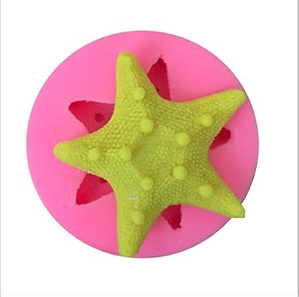 Sina Ozean Theme Coquillage Perle Etoile De Mer Silicone Pour Gateau Theme De L Ocean Perle Etoile De Mer Chocolat Sujets A Moisissures Coquillages Perles Etoile De Mer Bricolage 1 Piece Amazon Fr