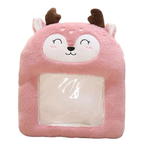 Pochette chauffe-mains en peluche lapin et coton PP pour fille et garçon