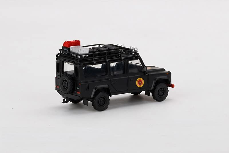 Mini GT Land Rover Defender 110 negro 1:64 escala miniatura 5