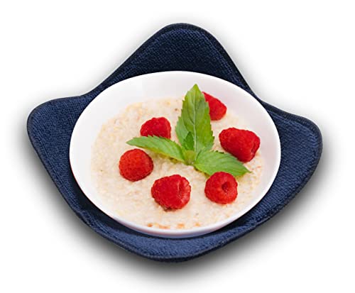 Aticca Microwave Bowl Huggers Holders For Hot Food Set Of 4 Bowl Potholders Soup Bowl Cozy Bowl Hot Pads Hot Bowl Holder Multipurpose Hot Heat Proof Plate Holder Pot Holders For Bowls #TOP2