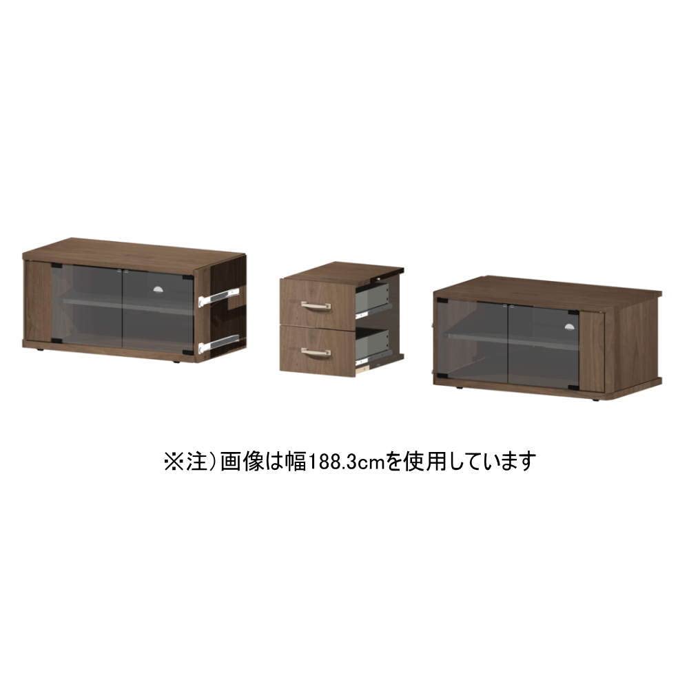 Amazon｜テレビ台 ローボード 木製 大型 77型まで対応ガラス扉