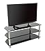 AVF Transitional Steel and Glass TV Stand for up to 50