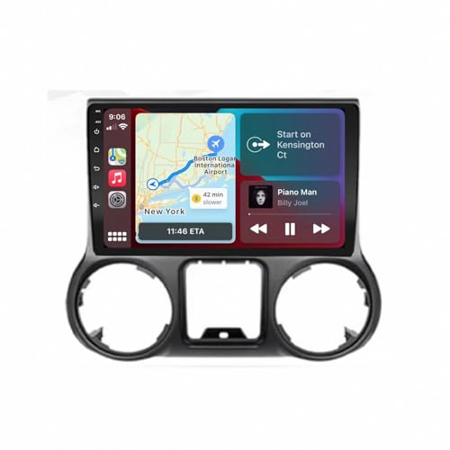 Pantalla para Jeep Wrangler 3 JK con cámara trasera para solucionar problemas de aparcado