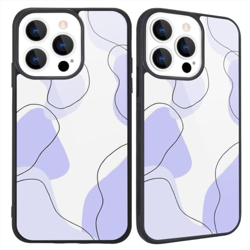 Coque iPhone 15 violet sauge idéale pour le quotidien