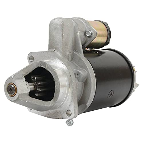 Starter Compatible con Reemplazo para Case/International Harvester 384, 385, 395, 4210, 4230, 4240 114568A3, 189330A5, 1998343, 403300R92, 4317290R1, 537140R96 miniatura 1